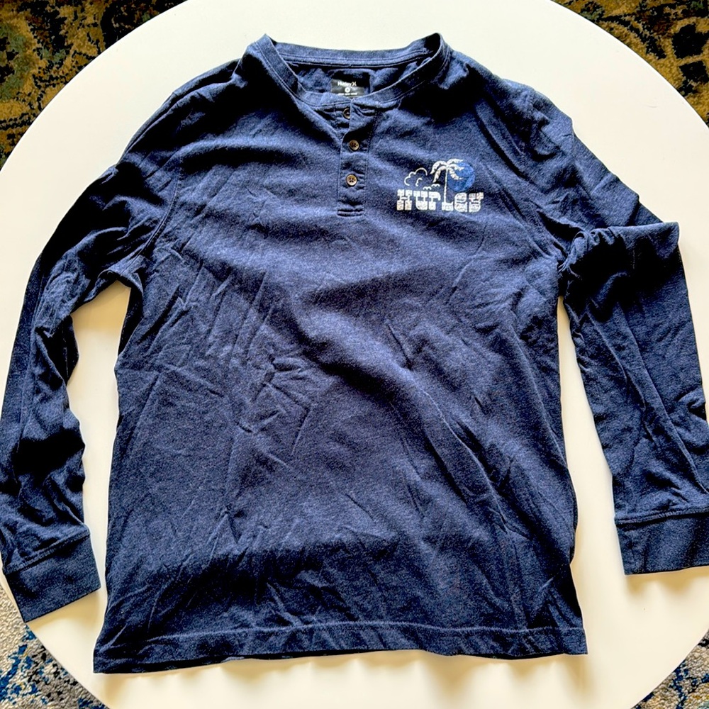 Hurley Henley long sleeve.